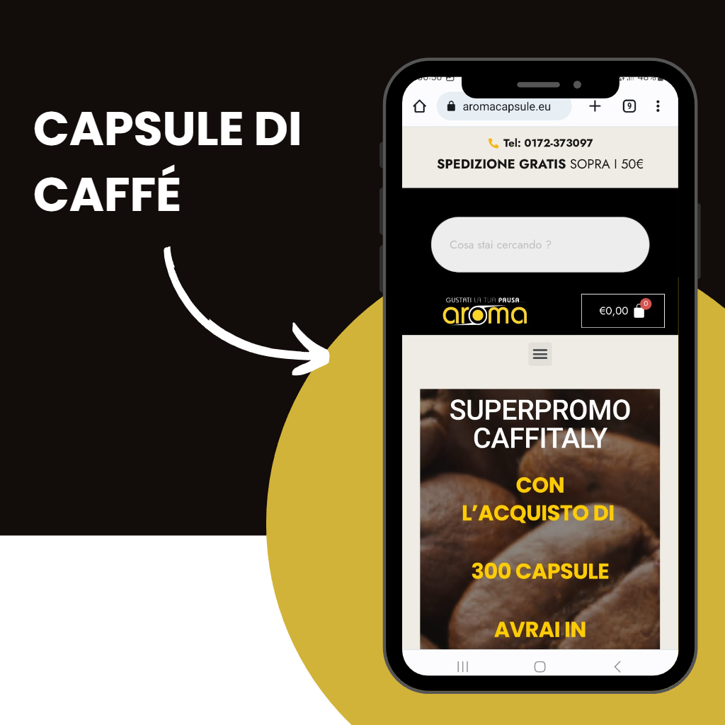 capsule di caffe aroma caffè